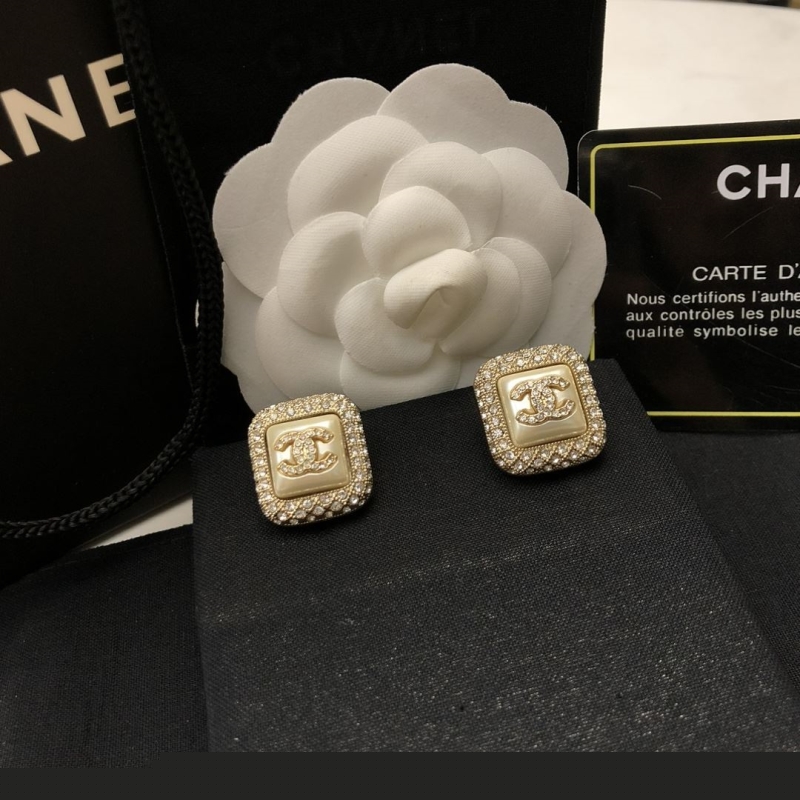 Ch*el earrings